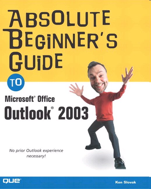 This book is a beginnerlevel book for Outlook 2003 users